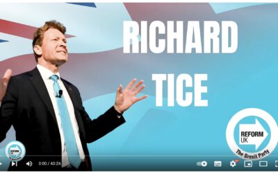 Richard Tice Unveils Reform UK Policy Contract with the People