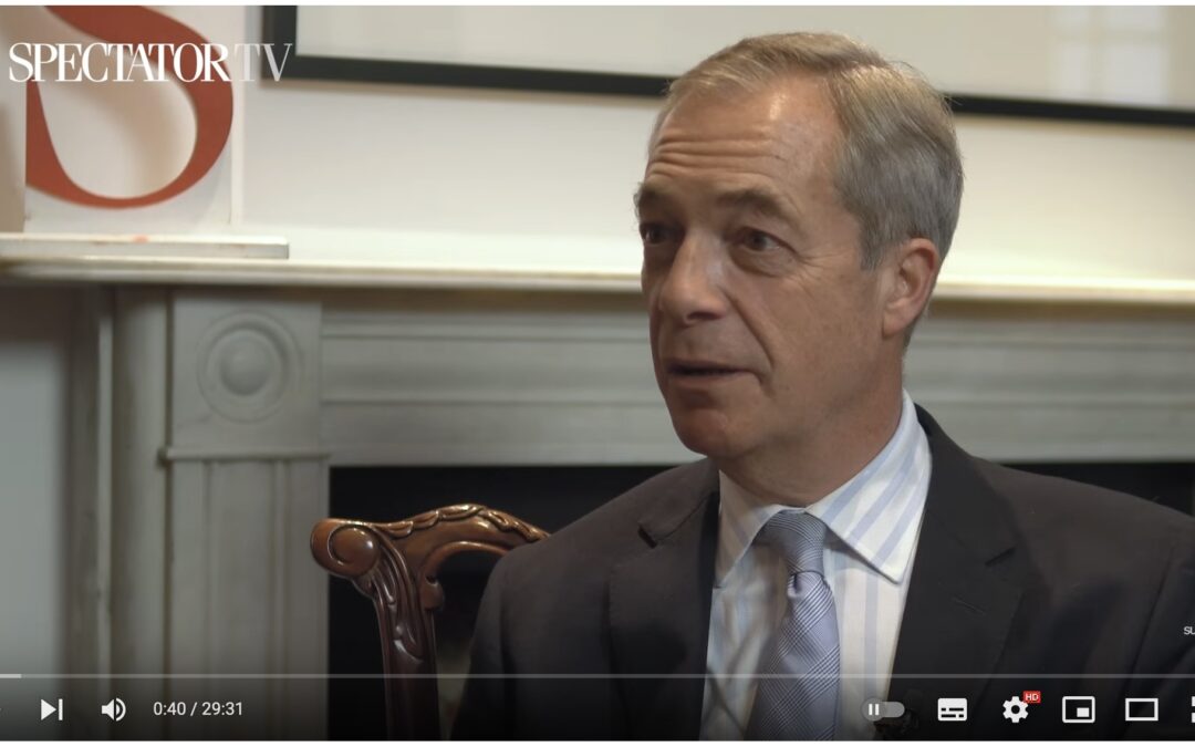 Nigel Farage on Reform, the Red Wall and 14 years of Tory failure | SpectatorTV